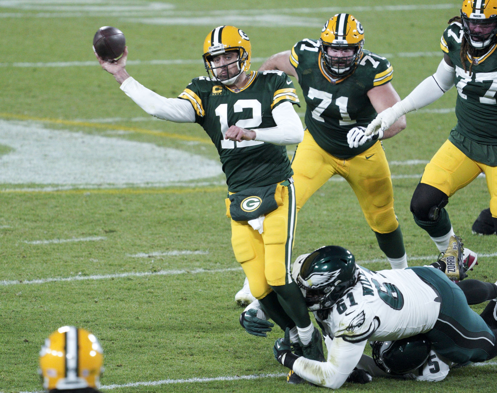 Packers 30, Eagles 16